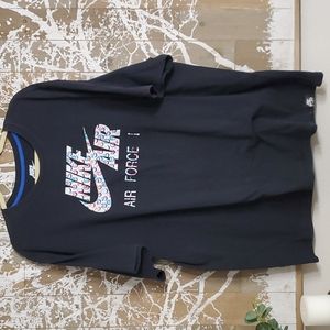 Nike Air Force I Black with colored basketballs 3XL